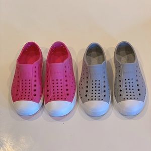 VGUC SZ 10 NATIVE SHOES BUNDLE